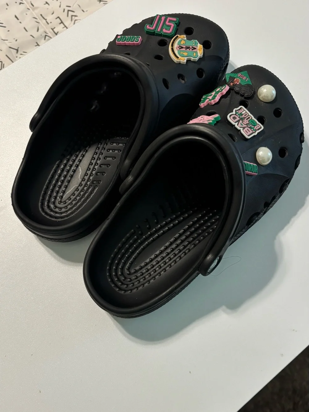 Crocs Women Black Clog  Charms NOT INCLUDED